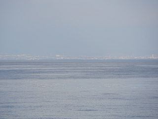 駿河湾（市街地方向）