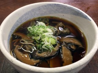 椎茸そば（修善寺駅）