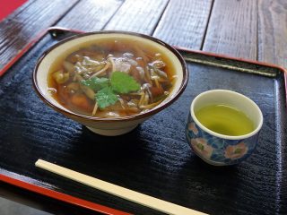 峠の茶屋で一休み