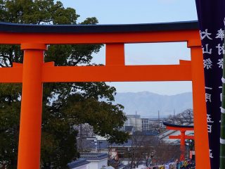 伏見稲荷神社（表参道と鳥居）