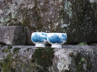 大川内山（並んだ湯飲み？）