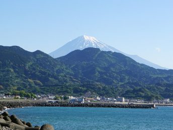 由比PAからの富士山