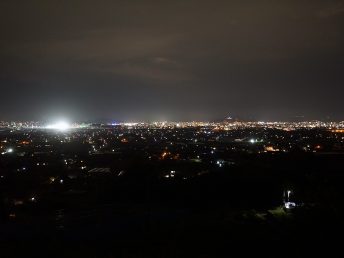 伊予灘SAからの夜景