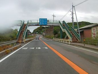 益田市内（国道9号線）