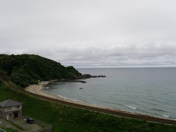 山陰本線（道の駅 ゆうひパーク三隅付近）