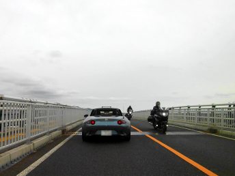 頂上付近（江島大橋）