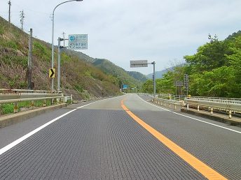 国道19号線（岐阜、長野県境）
