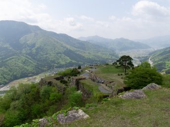 城跡からの眺望（竹田城跡）