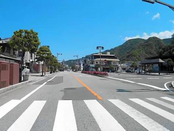 身延駅前