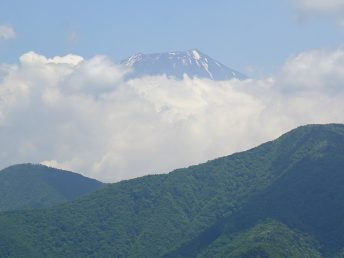 山頂からの富士山