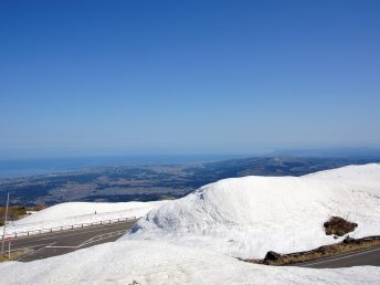 鳥海山より由利本荘方面