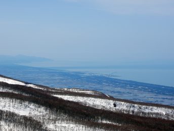 吹浦方面（鳥海山より）