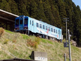 三陸鉄道・宮古行（田老駅）