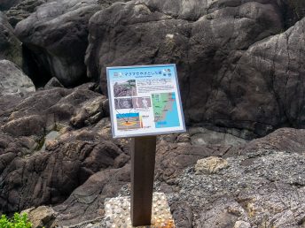 マグマでやけどした岩