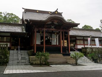 拝殿（鹿児島神宮）