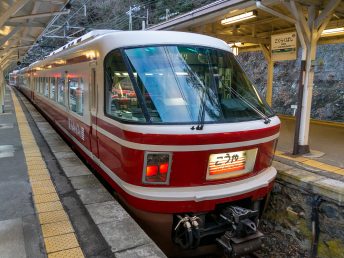 特急こうや(極楽橋駅)