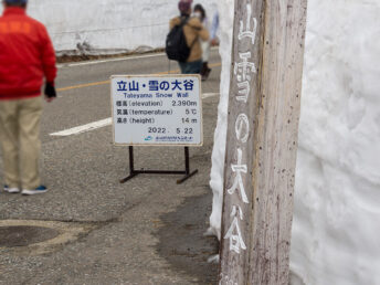 立山雪の大谷