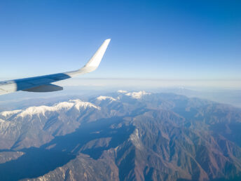 静岡上空