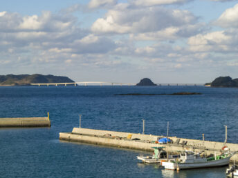 角島大橋（道の駅 北浦街道 豊北）