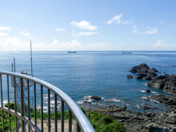 灯台からの眺望（潮岬灯台）