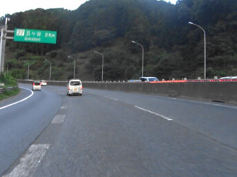 名阪国道（五ヶ谷IC付近）