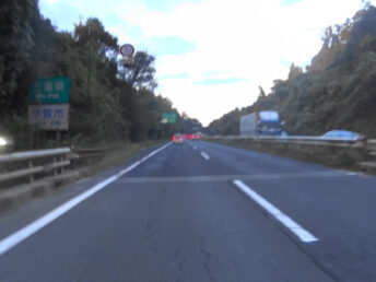 名阪国道（三重県伊賀市）