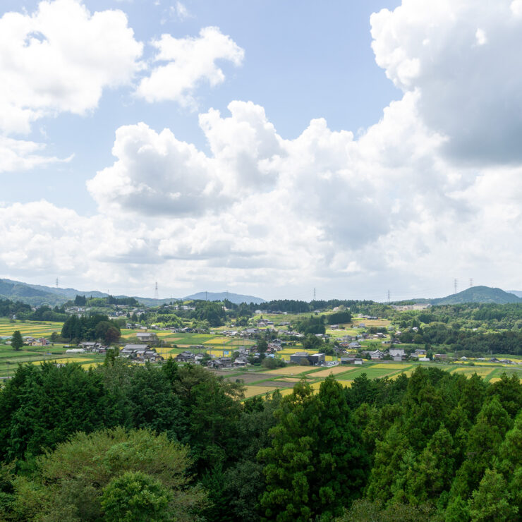 農村景観日本一展望所