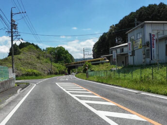 伊賀市比土付近（国道422号線）