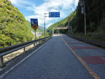 大滝ダム付近（国道169号線）