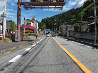 道の駅 杉の湯川上付近（国道169号線）