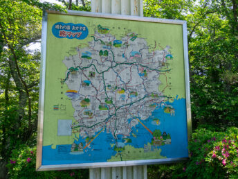 おかやま旅マップ（勝央SA（下り））