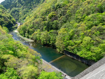 旭川（湯原ダム）