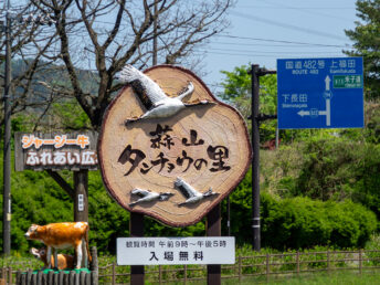 蒜山上福田付近（県道114号線）