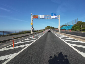 鳥取市気高町浜村付近（国道9号線）
