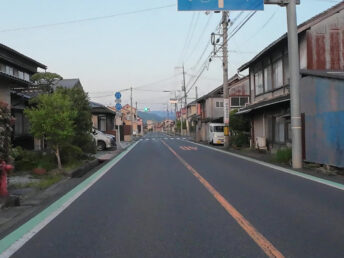 八頭町国中付近（県道32号線）