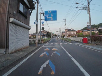 八頭町船岡付近（国道482号線）