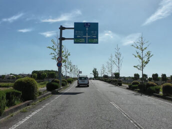県道23号線（小野市浄谷町付近）