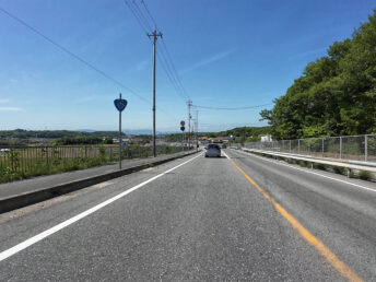 国道175号線（神戸市西区平野町常本付近）