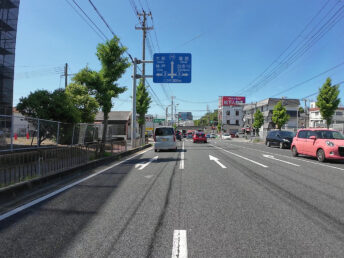 国道175号線（明石市大道町付近）