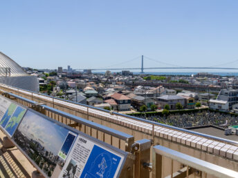 明石海峡大橋（明石市立天文科学館）