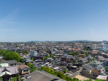 展望階北西方面（明石市立天文科学館）
