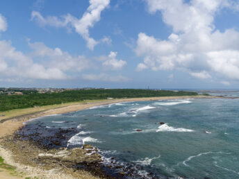 君ヶ浜方向（犬吠埼灯台）