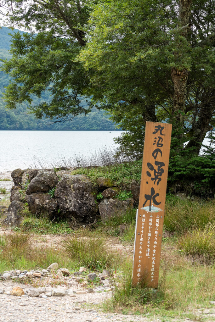 湧水(丸沼)