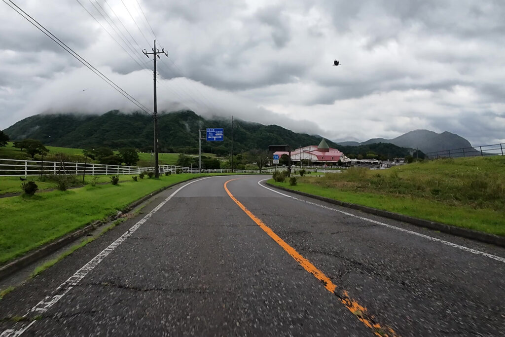 大笹牧場付近(県道169号線)
