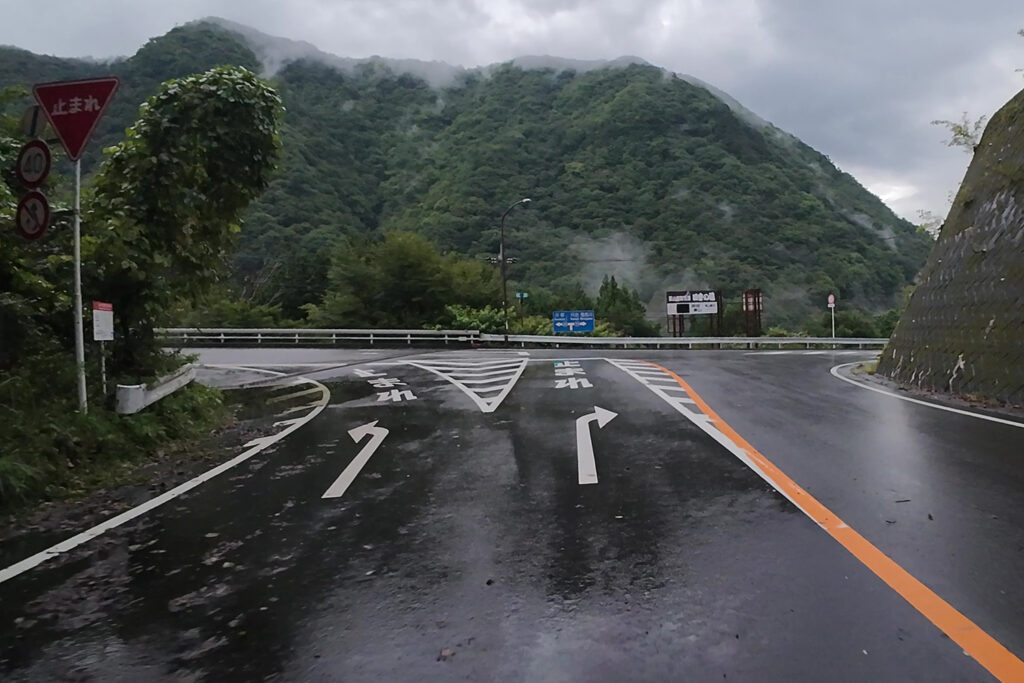 日光市日蔭付近(県道169号線)