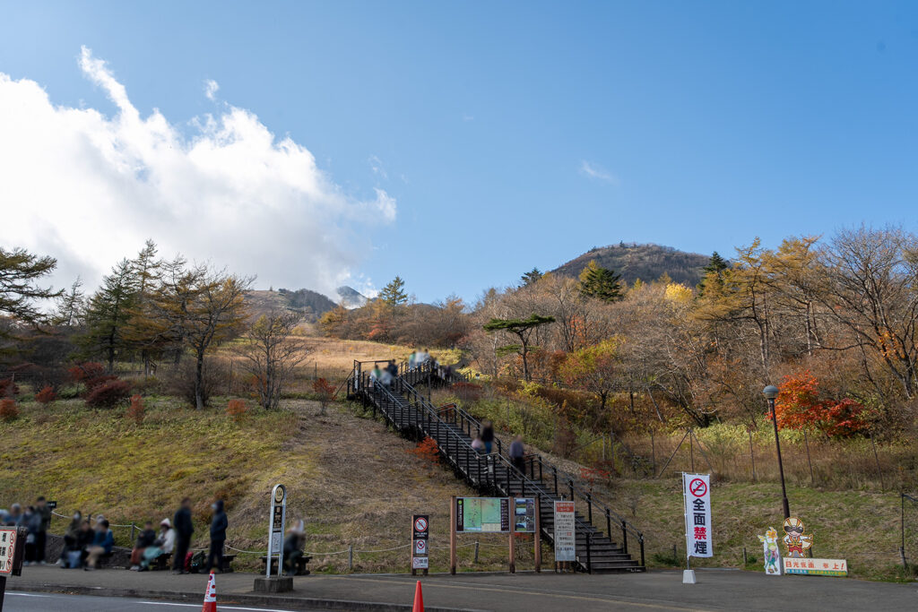 天空回廊入口(霧降高原)