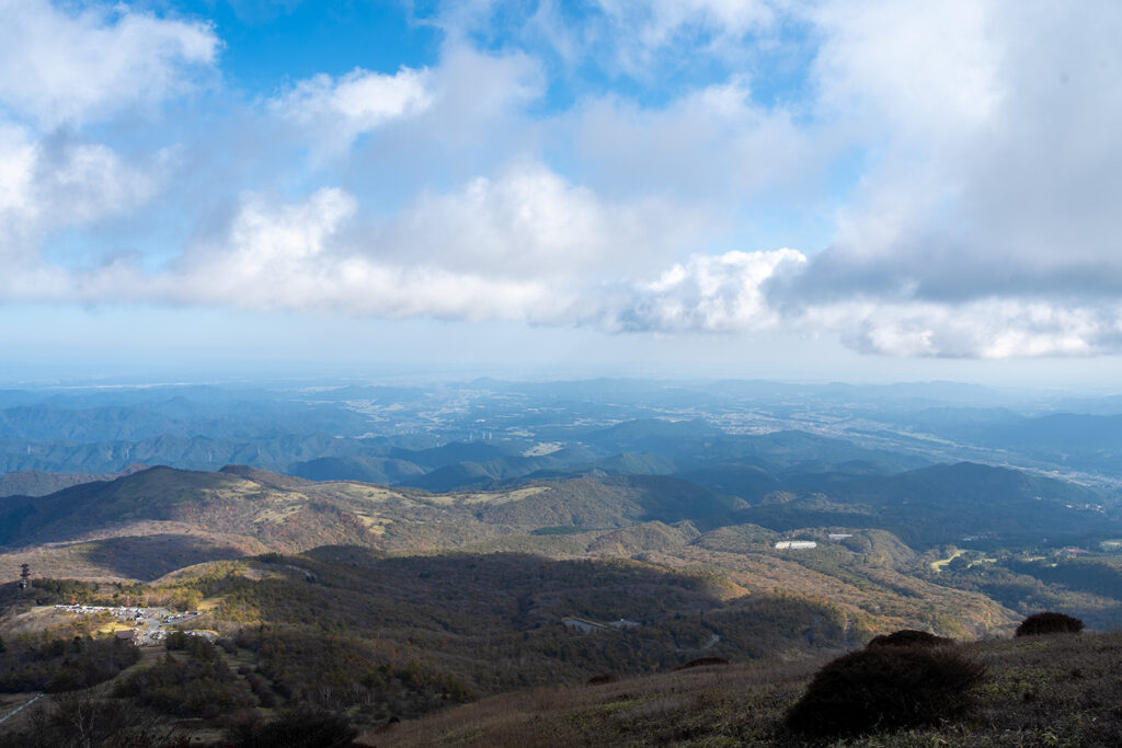 今市方面(霧降高原)