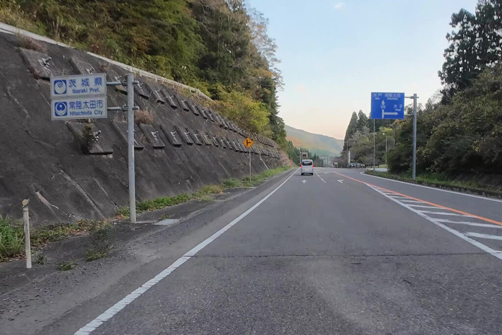 矢祭町大ぬかり付近(国道349号線)
