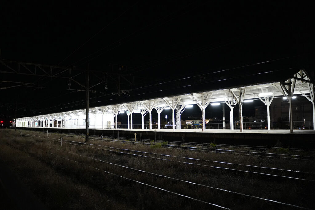プラットホーム(白河駅)