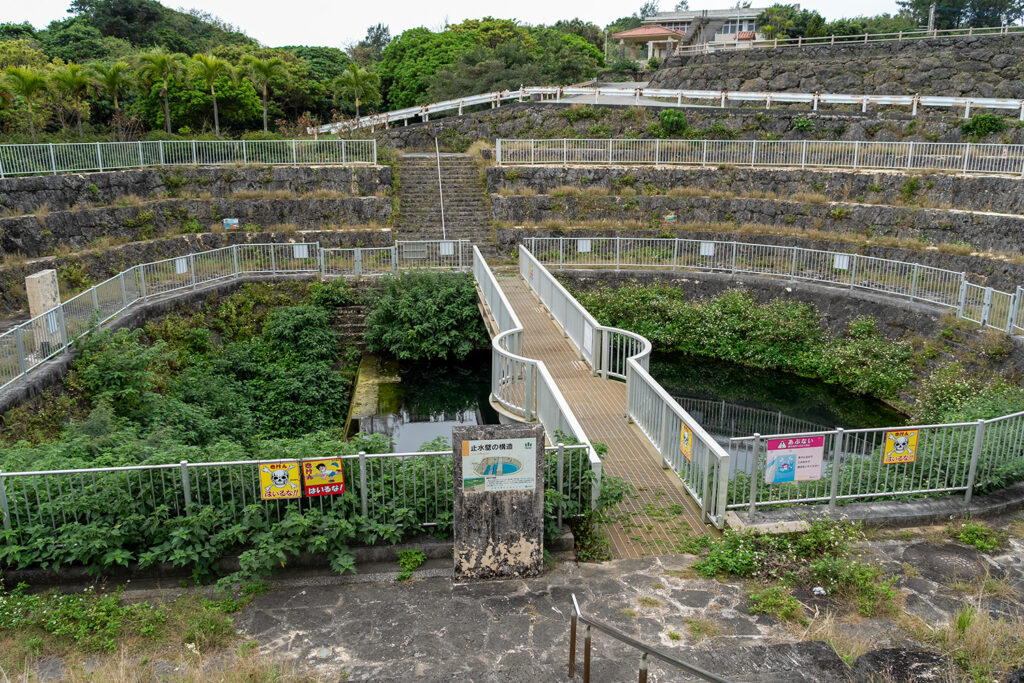 止水壁（福里地下ダム）